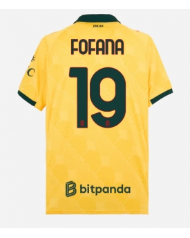 Billige Fotballdrakt AC Milan Youssouf Fofana #19 Replika Tredjedrakt 2025-26 Kortermet Billige Fotballdrakt AC Milan Youssouf Fofana #19 Replika Tredjedrakt 2025-26 Kortermet